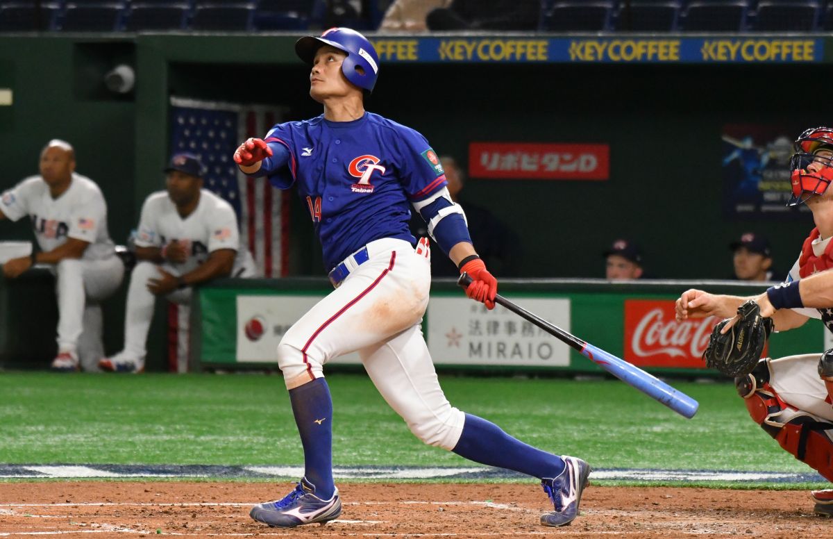  ▲世界棒球12強，中華隊vs.美國隊。中華隊游擊手王勝偉。（圖／記者葉政勳攝 , 2019.11.15）