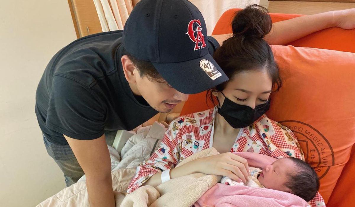 ▲潘逸安和老婆Vivian喜迎女兒的誕生。（圖／艾迪昇傳播提供）