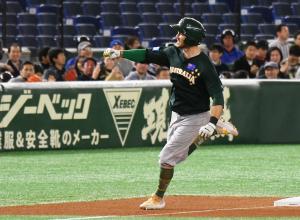 澳洲打者Logan Wade。（圖／葉政勳攝）