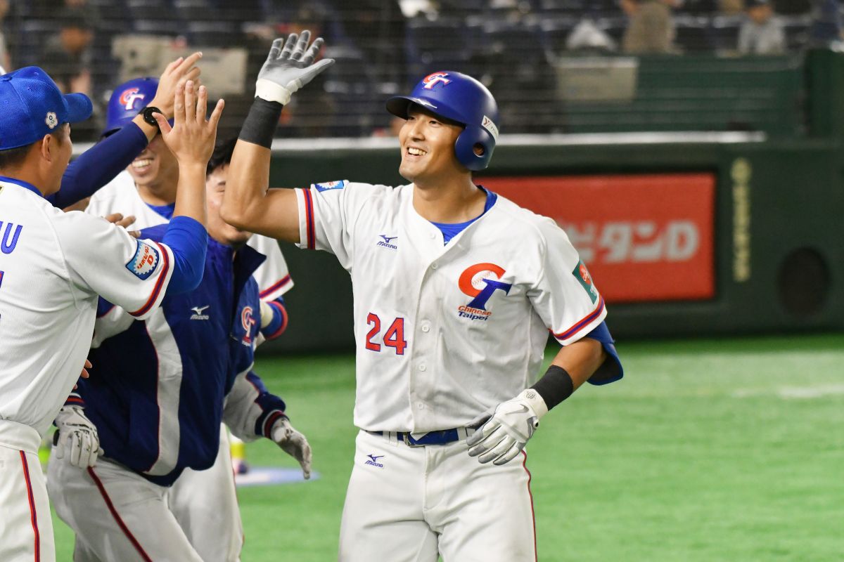 林哲瑄擊出3分砲。（圖／葉政勳攝）