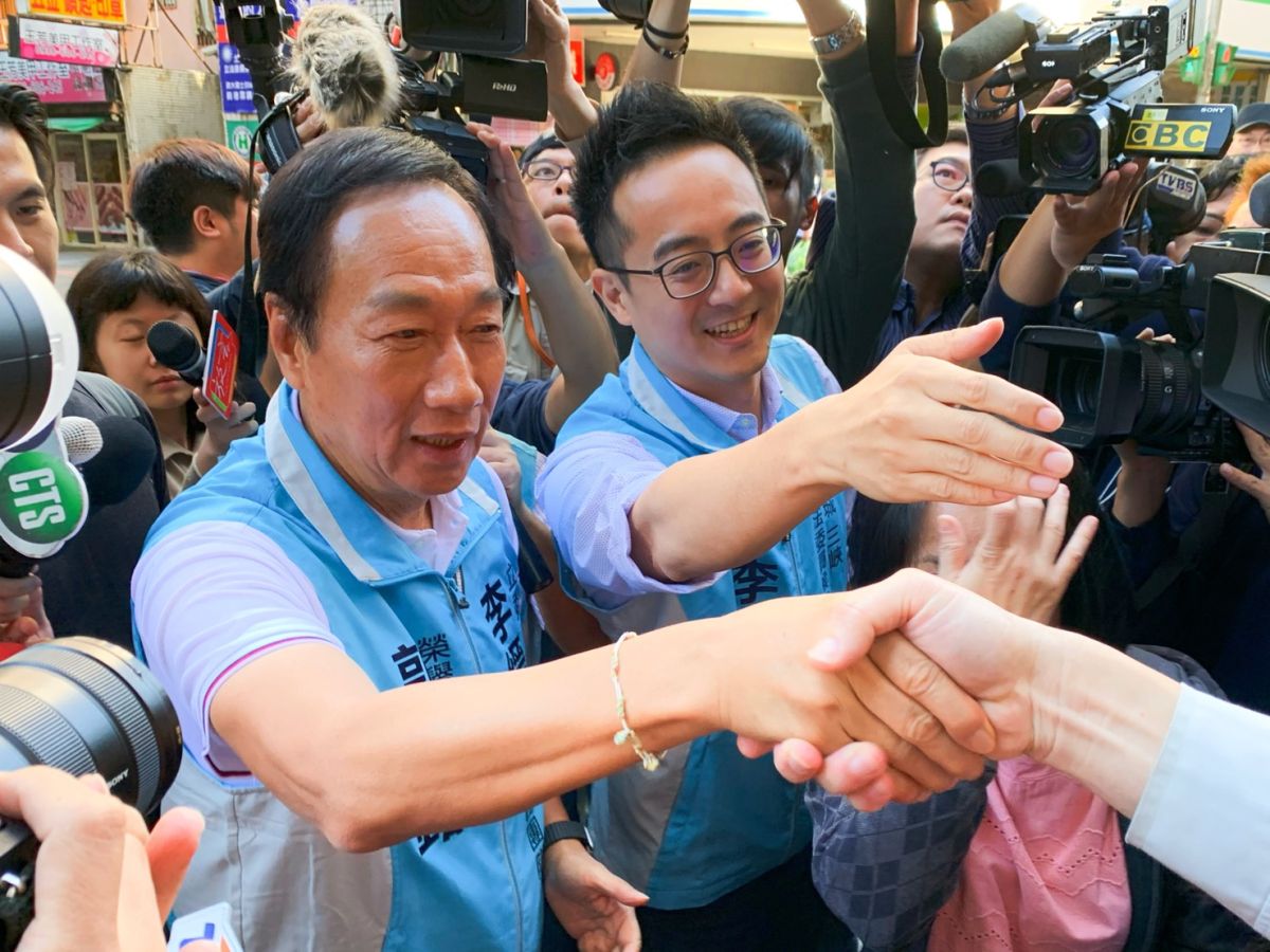 ▲對於不少人支持他參選2024年總統，郭台銘表示要先等2020過了再講。（圖／記者宋原彰攝，2019.11.16）