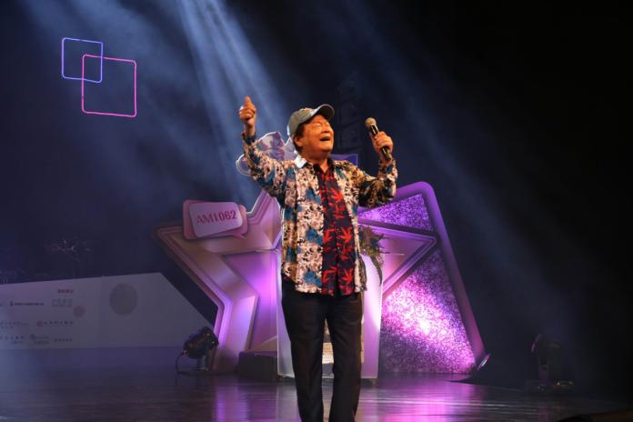 ▲有台灣嘻哈始祖之稱台語歌手劉福助在「2019我為你歌唱-愛在蘭陽」公益演唱會演唱。（圖／正聲宜蘭台提供)