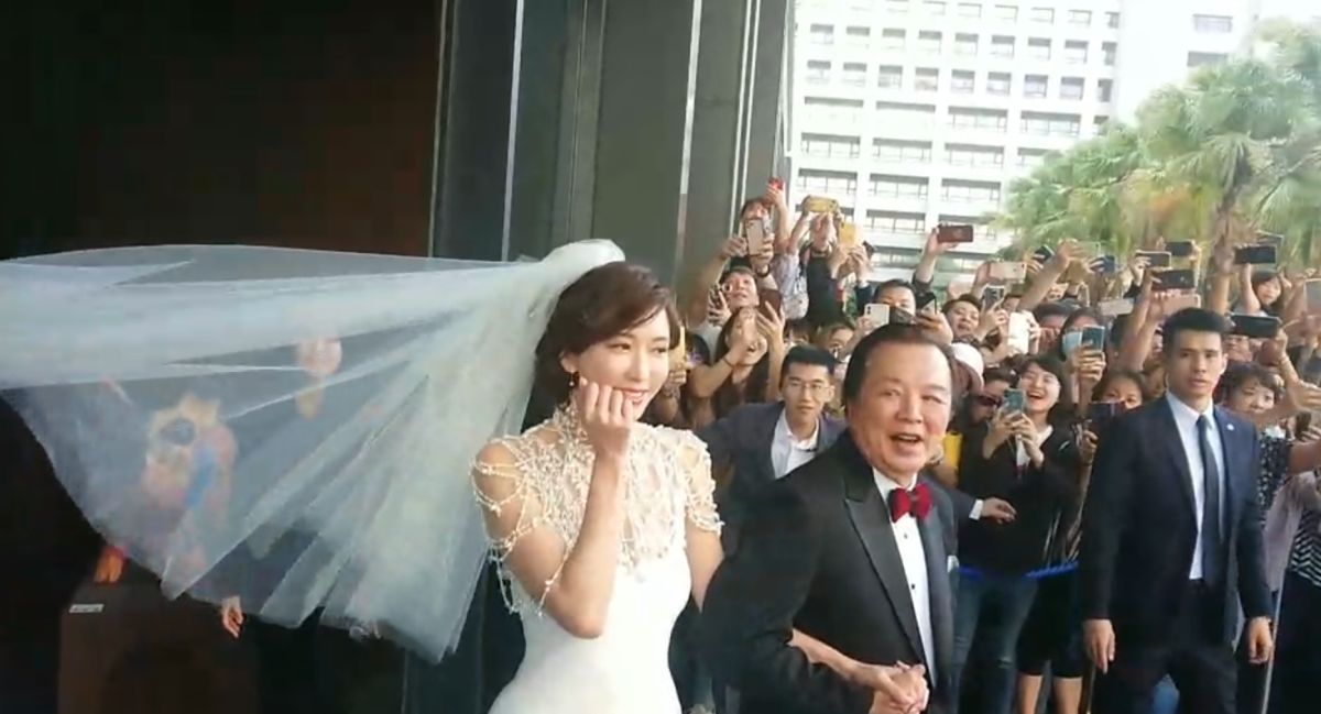 ▲林志玲幸福洋溢。（圖／記者李世泓攝）