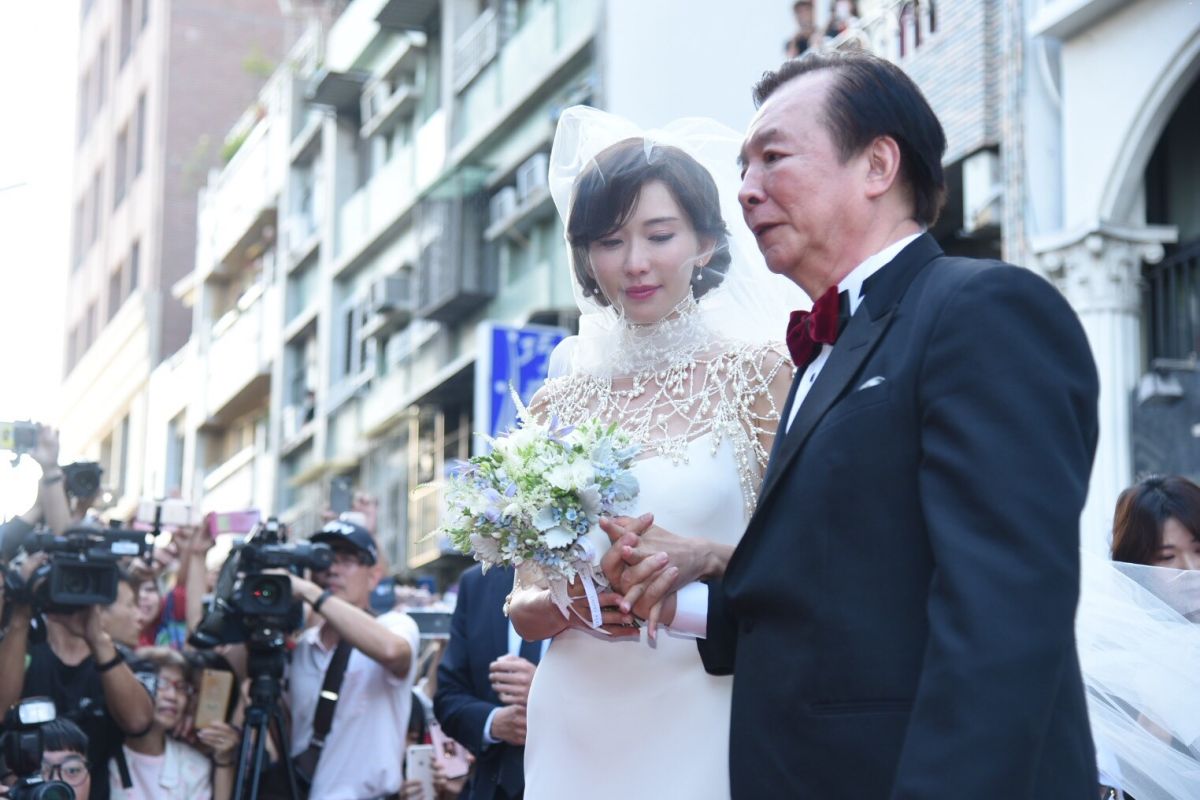 ▲林志玲絕美婚紗。（圖／記者陳明安攝）