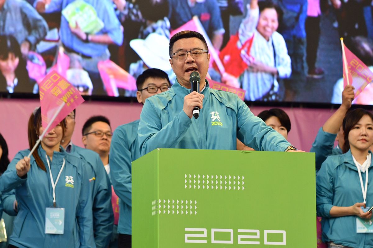 ▲民進黨黨主席卓榮泰怒批韓國瑜「練蕭威」愛說謊。圖／記者林柏年攝）