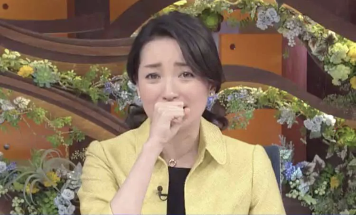 ▲最辣日本女主播爆淚只因台灣人一句話。（圖／翻攝自日媒）