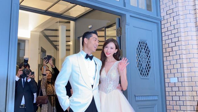 ▲林志玲與日本老公AKIRA17日在台南舉行婚禮。（圖／記者陳聖璋攝，2019.11.17）