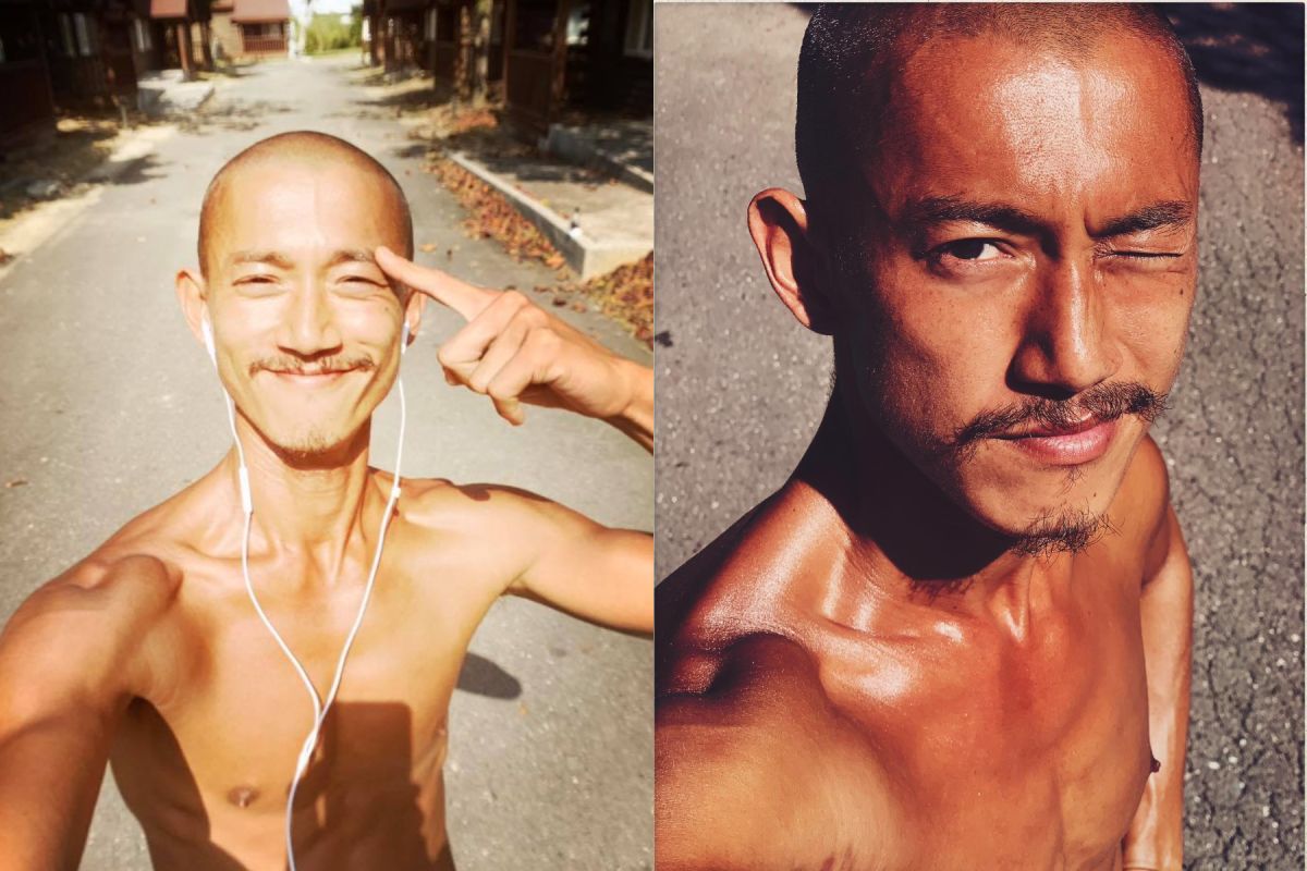 ▲吳慷仁為戲暴瘦。（圖／翻攝臉書）