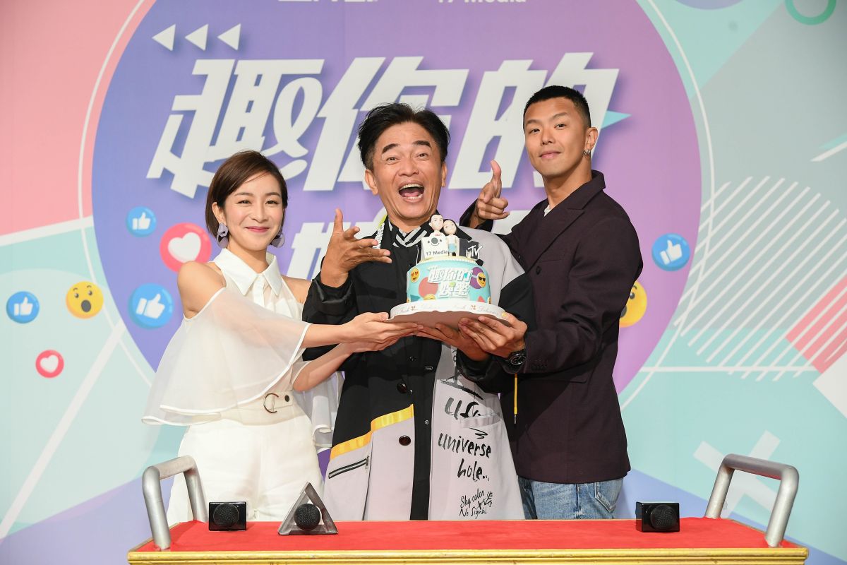 ▲吳宗憲出席《趣你的娛樂》記者會。（圖／三立）