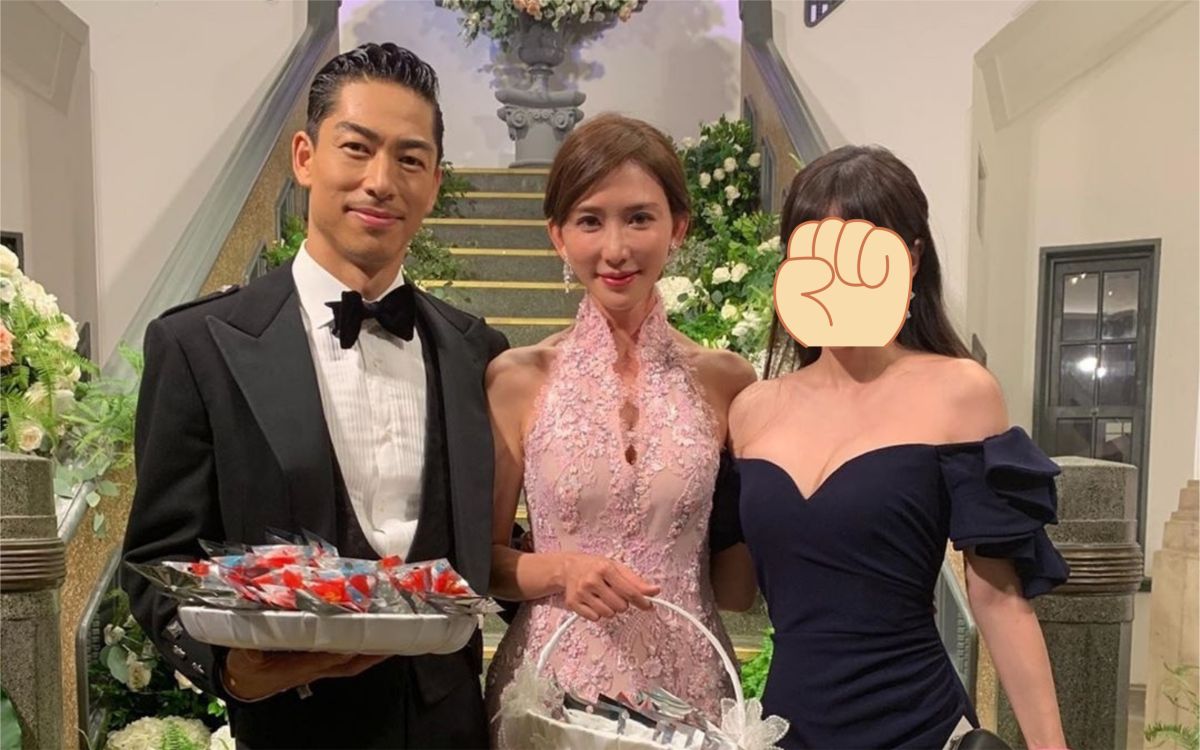 ▲天王妻子參加婚禮的服裝被部分網友砲轟不得體。（圖／IG）