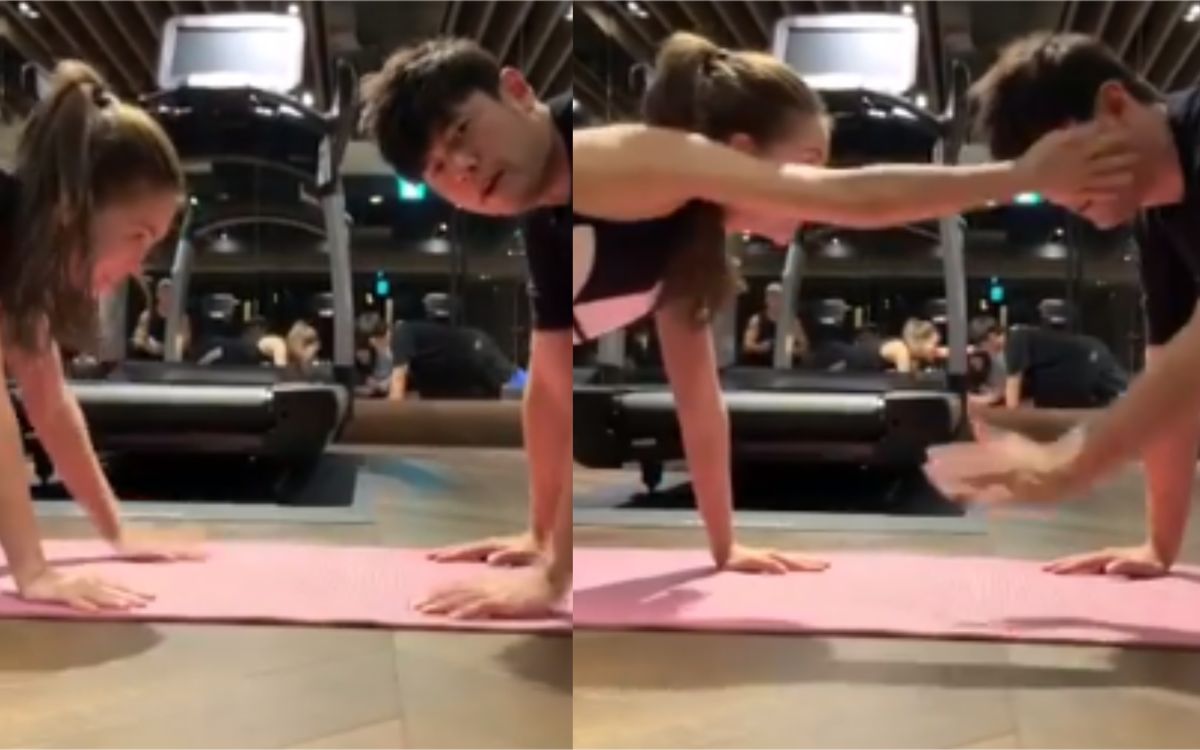 ▲周氏夫妻難得同框放閃。（圖／IG）