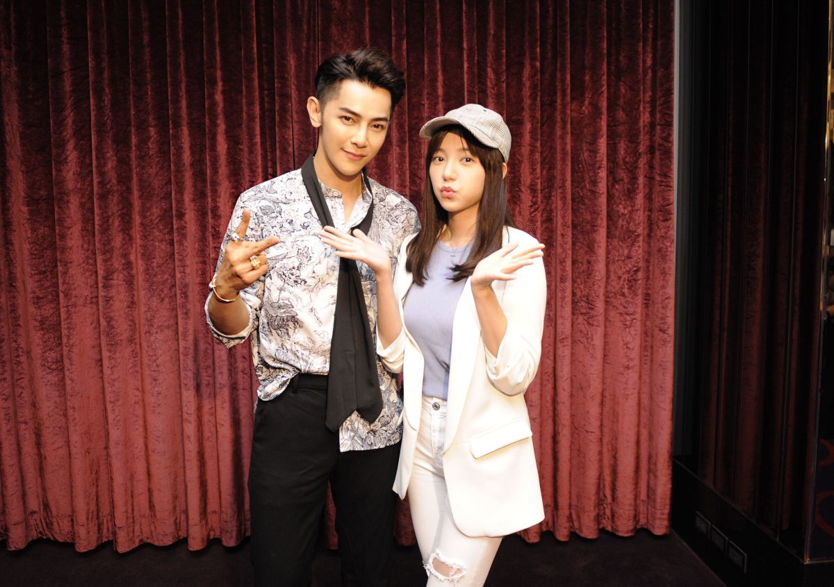 ▲汪東城、郭雪芙首次合作新戲《因為我喜歡你》。（圖／八大提供）