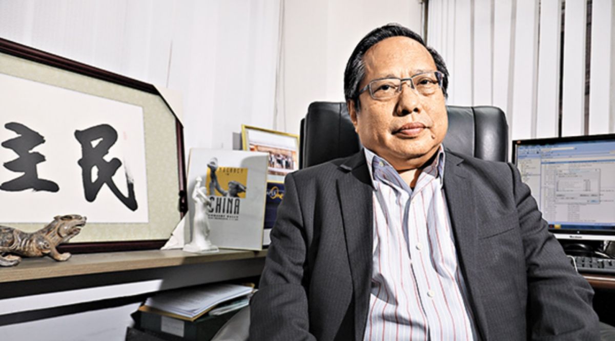 ▲香港民主黨前主席何俊仁，19 日在港鐵天后站遭不明人士襲擊。資料照。（圖／翻攝自信報）