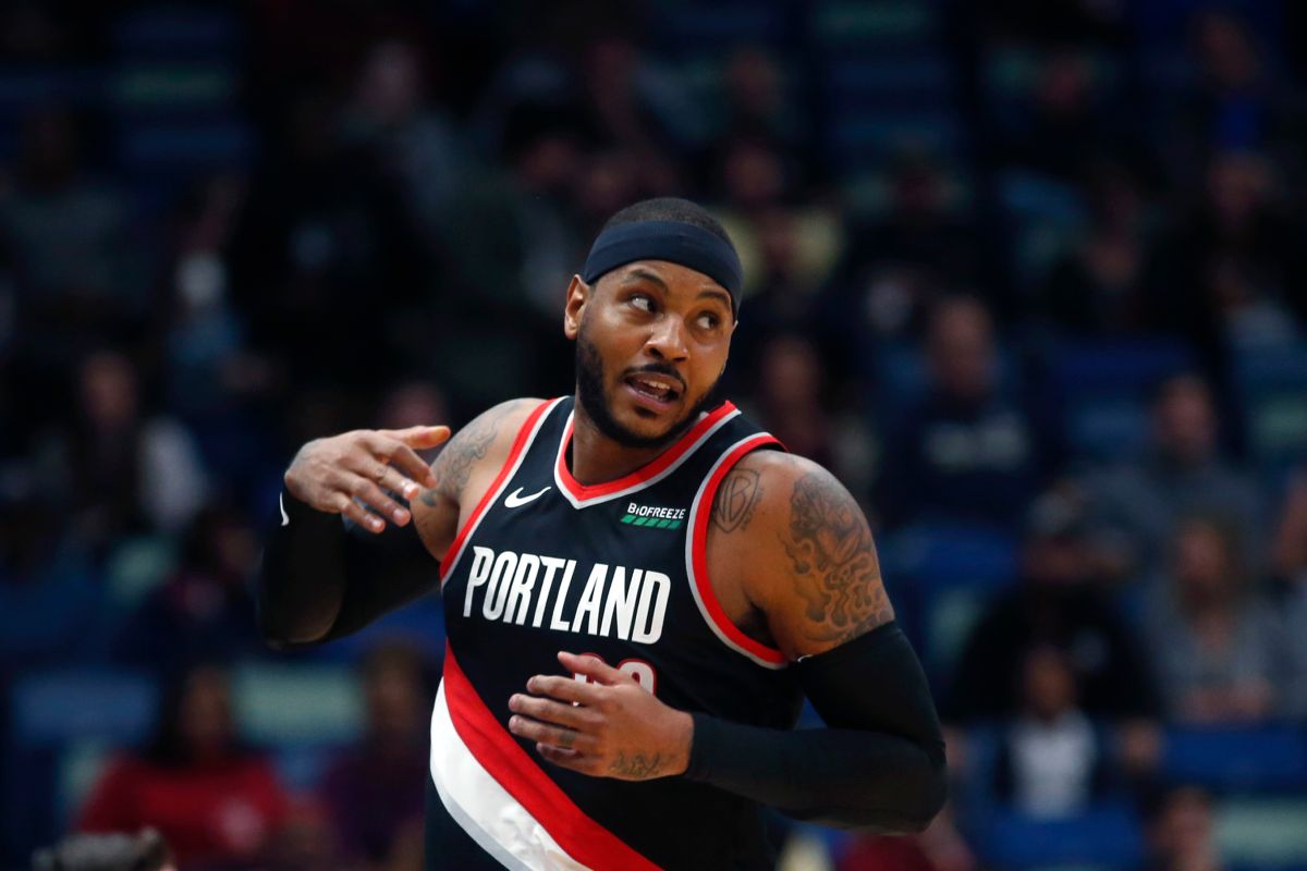 ▲球星Carmelo Anthony加入波特蘭拓荒者隊。（圖／美聯社／達志影像）