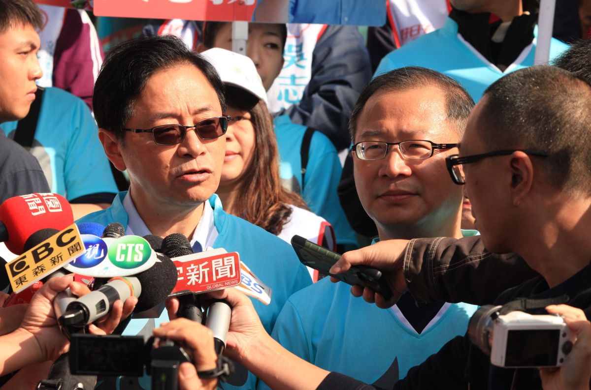 ▲張善政說，他(韓國瑜)必須出來選總統，才能夠讓全台灣不分藍綠，都有發展的潛力。（圖／記者李春台攝, 2019.11.20）