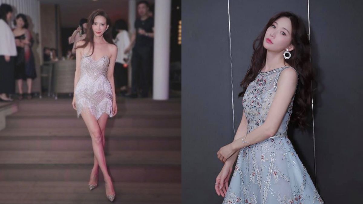 ▲林志玲修長美腿超吸睛。（圖／新浪娛樂微博、林志玲Chiling Lin臉書）