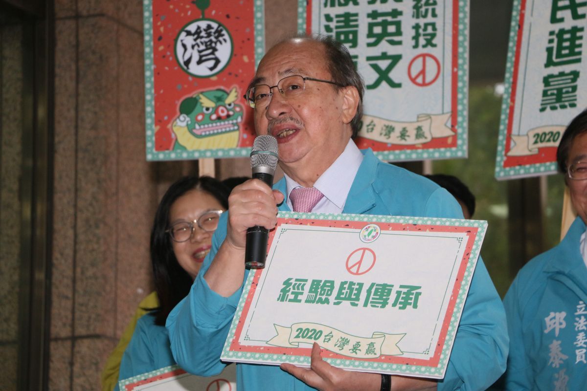 ▲柯建銘表示會在立院持續捍衛民進黨的價值。（圖／記者劉育辰攝）