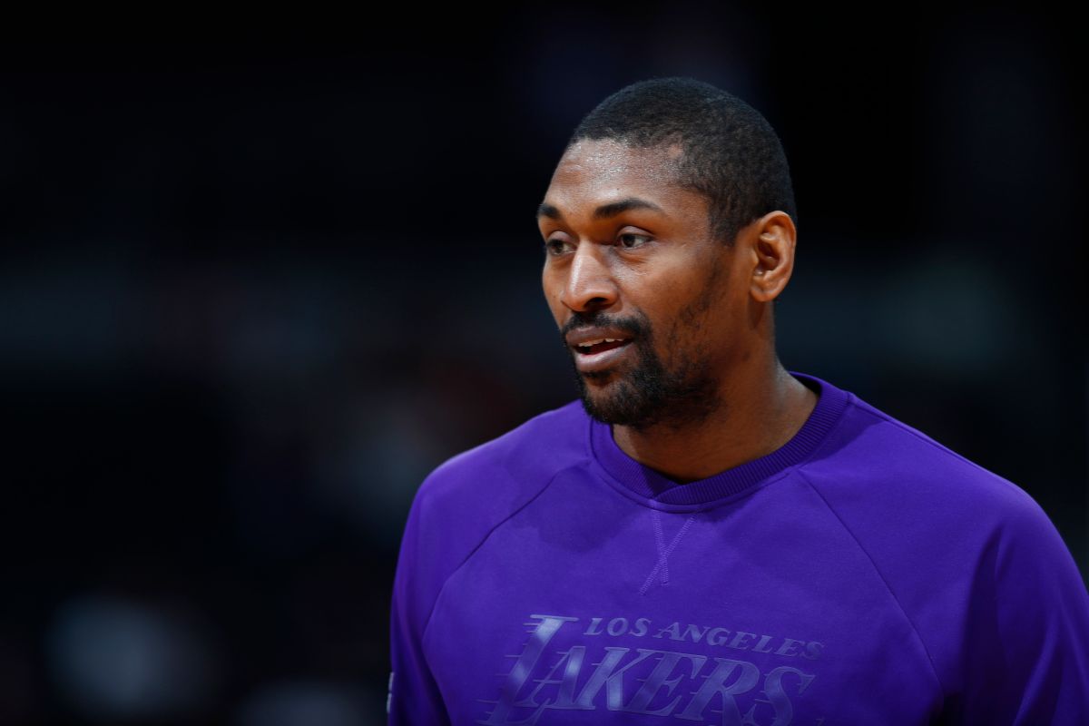 湖人前球員Metta World Peace 。（圖／美聯社／達志影像）
