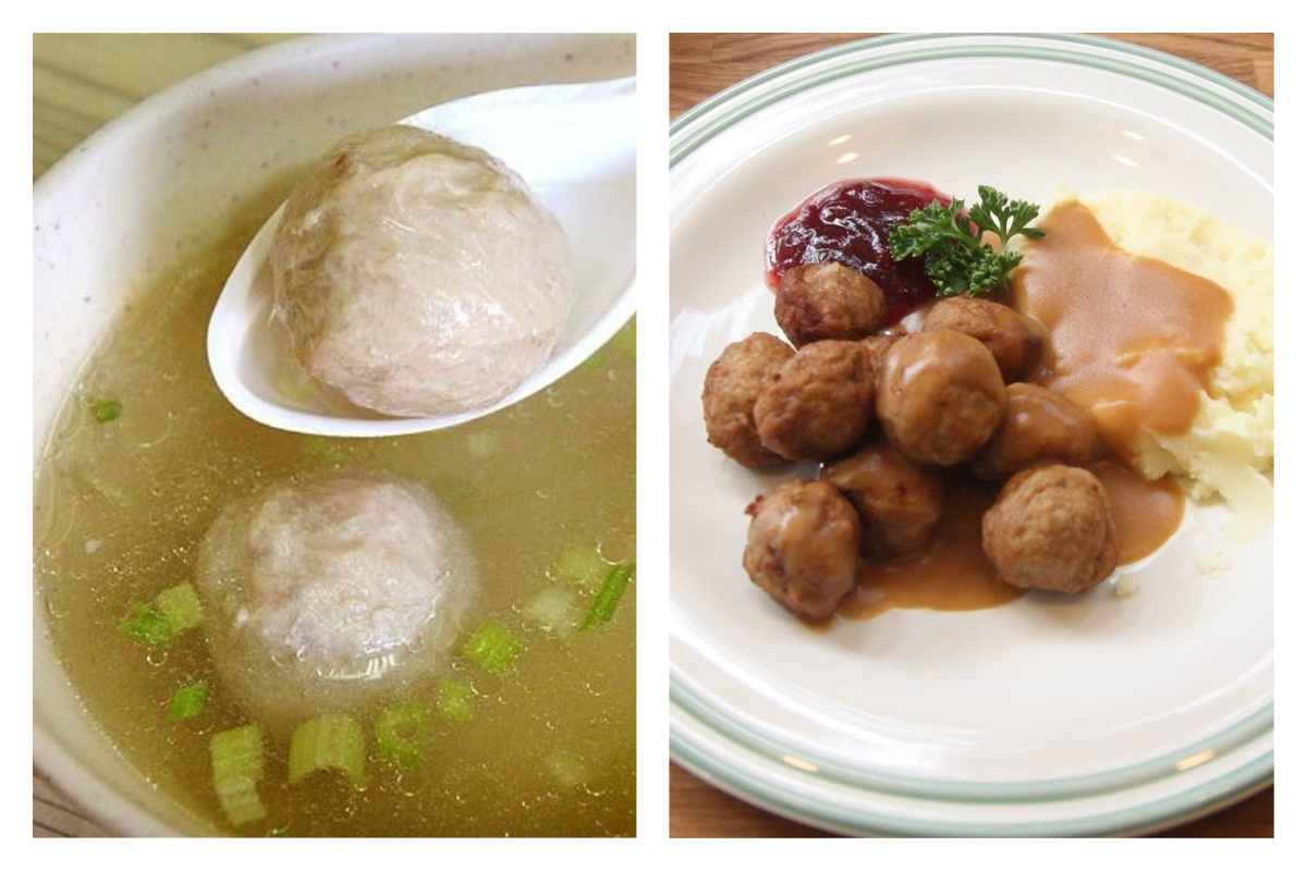 ▲有網友在 PTT 八卦版提到，有關 IKEA 的肉丸和台灣本土的貢丸，究竟哪一個比較美味？貼文立刻引發熱議，老饕們答案卻一面倒向本土貢丸，並曝關鍵差異。（示意圖／翻攝自爆廢公社、 IKEA House 臉書）
