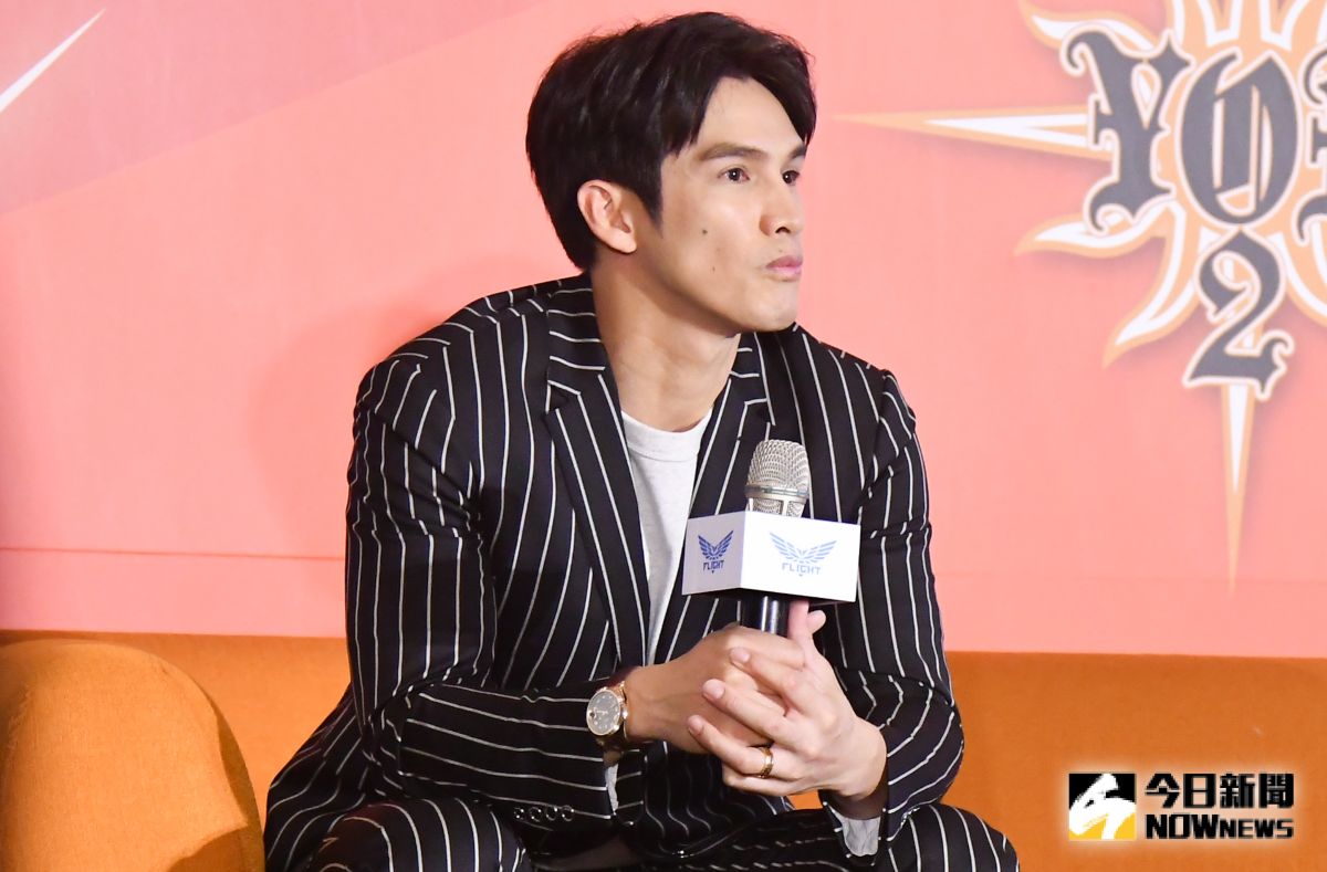 ▲2019 陽岱鋼返台記者會，被問到與家族關係緊張問題，臉色鐵青。（圖／記者葉政勳攝 , 2019.11.21）