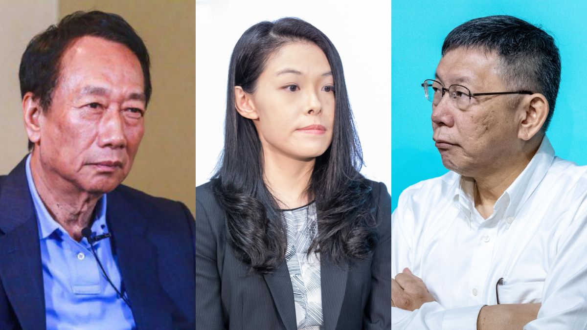 ▲鴻海集團創辦人郭台銘、郭辦顧問大數據專家高虹安、台北市長柯文哲。（圖／NOWnews資料照片、台灣民眾黨提供）