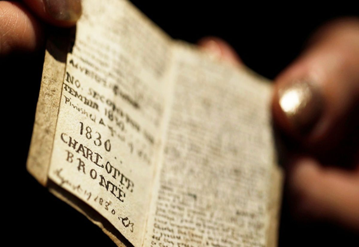 ▲夏綠蒂・勃朗特的手稿。（圖／翻攝自英國《今日海灣》）
