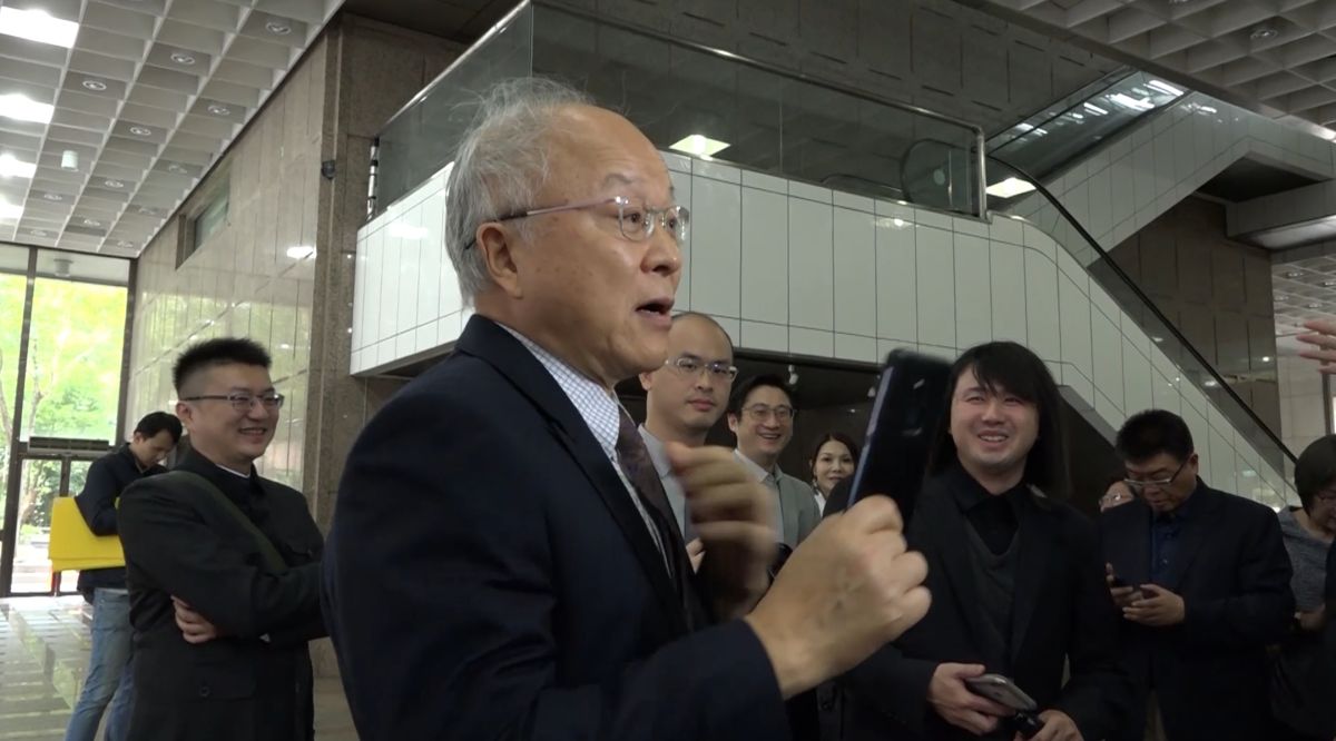 ▲新聞局前駐外官員郭冠英。（圖／記者朱永強攝, 2019.11.21）