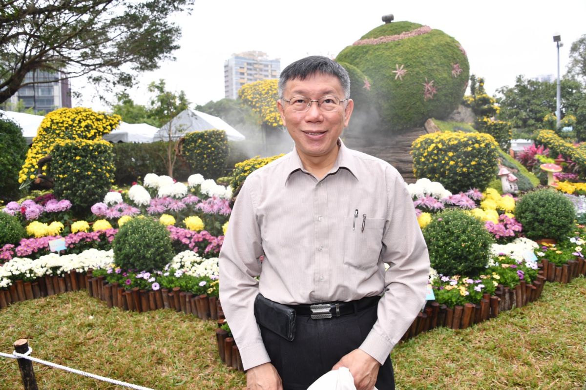 台北市長柯文哲。（台北市政府提供）