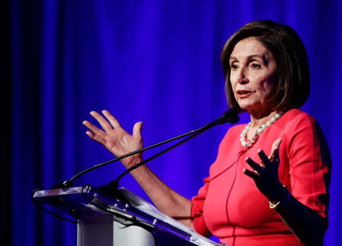 ▲眾院民主黨人今天仍支持裴洛西（Nancy Pelosi）再任兩年眾議院議長。（圖／美聯社／達志影像）