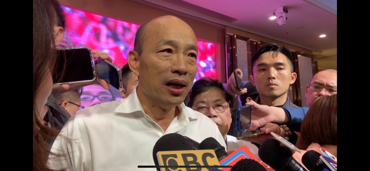 台商是否有回流投資，韓國瑜、蔡英文繼續隔空互槓。 (圖/記者吳承翰攝)