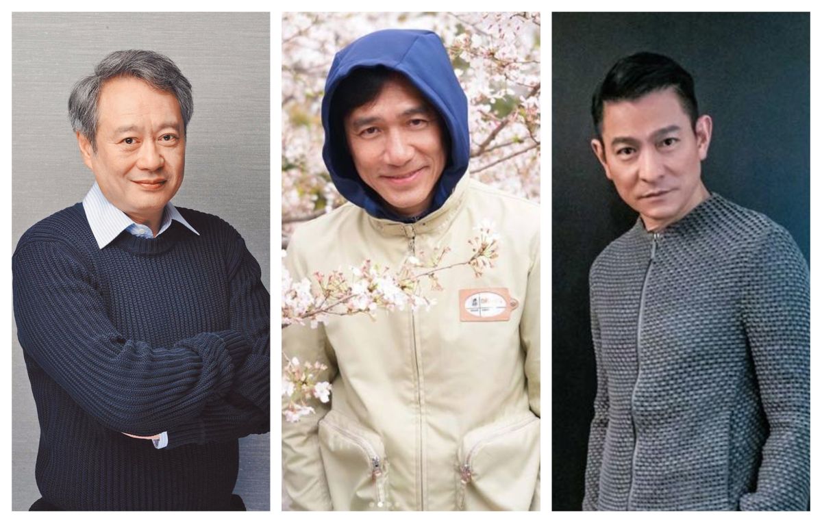 ▲金馬獎有李安（左一）壓陣，金雞百花獎梁朝偉（左二）和劉德華（左三）可能出席。（合成圖）