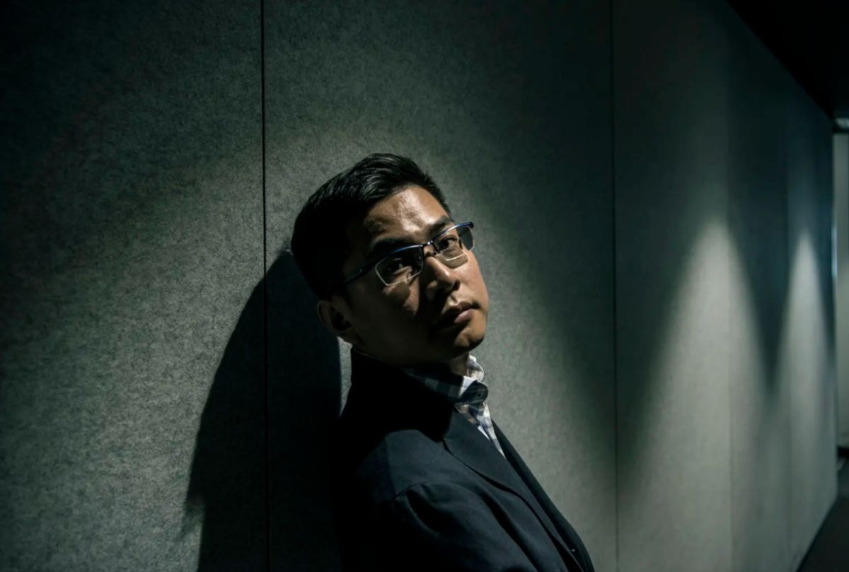 ▲向澳洲投誠的中國間諜王立強（Wang Liqiang，音譯）（圖／翻攝 The Age）