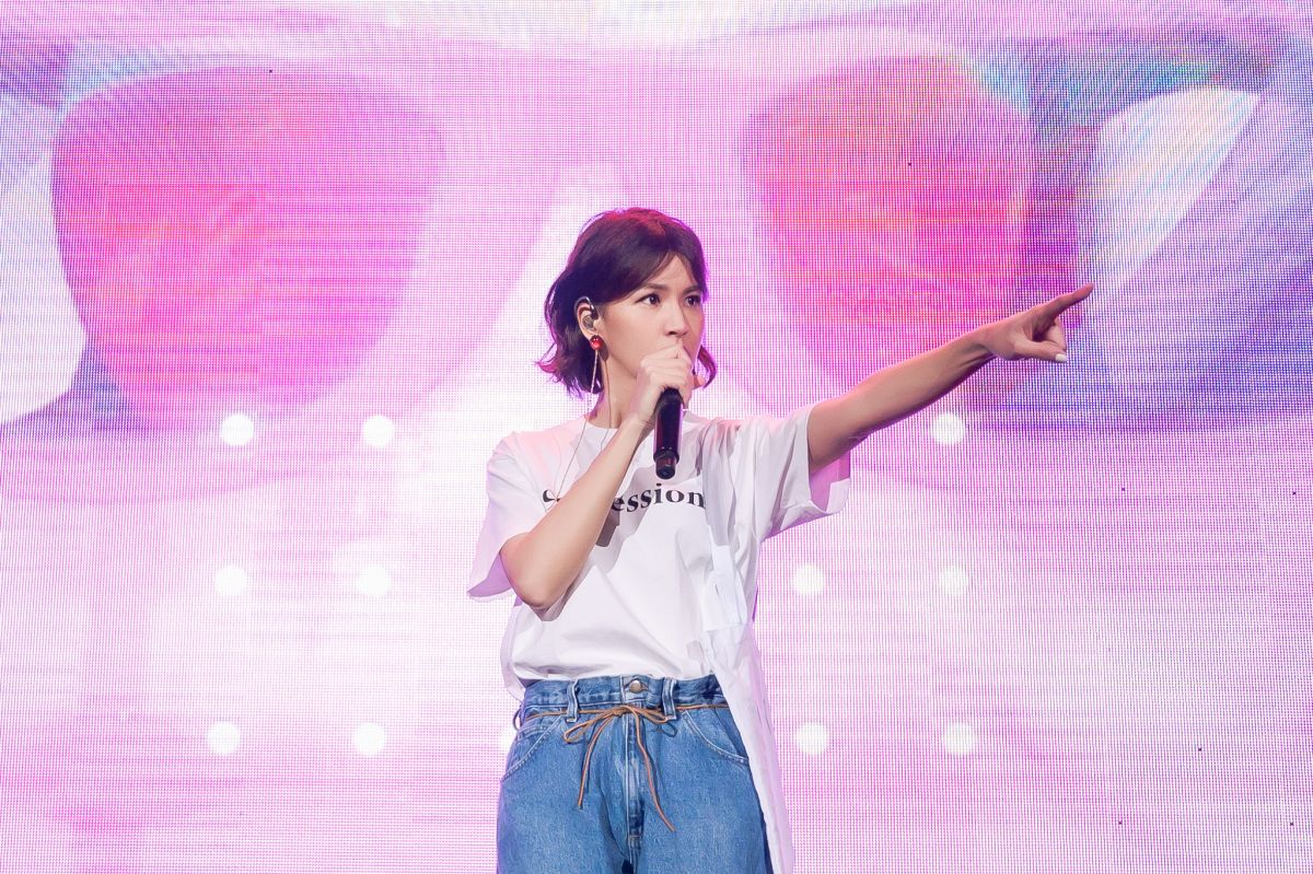 ▲曾沛慈熱力開唱。（圖／寬宏藝術提供）