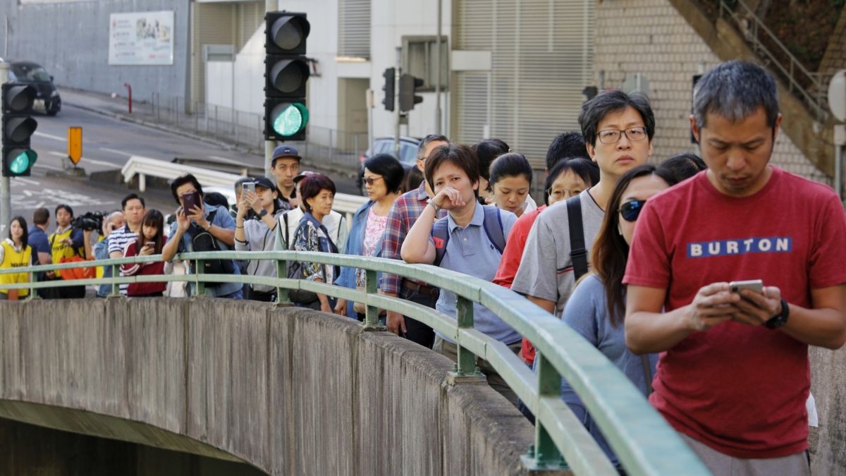 ▲香港區議會選舉 24 日登場。（圖／翻攝《香港 01 》）