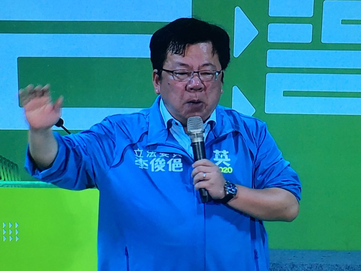 ▲總統府副秘書長李俊俋。（圖／記者劉育辰攝）