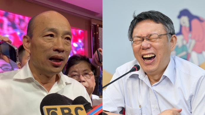 韓國瑜稱中國無法操控香港選舉　柯文哲酸：是操控失敗
