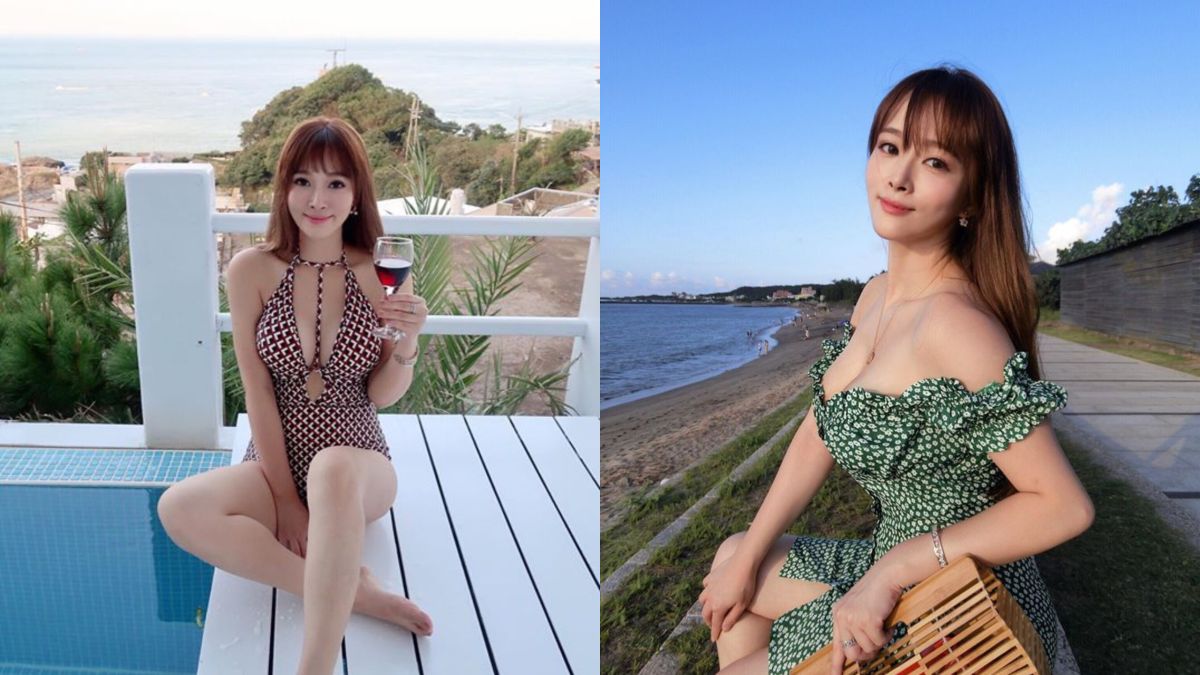 ▲氣質美女凱涵靠著一張毛筆照爆紅。（圖／翻攝臉書） 