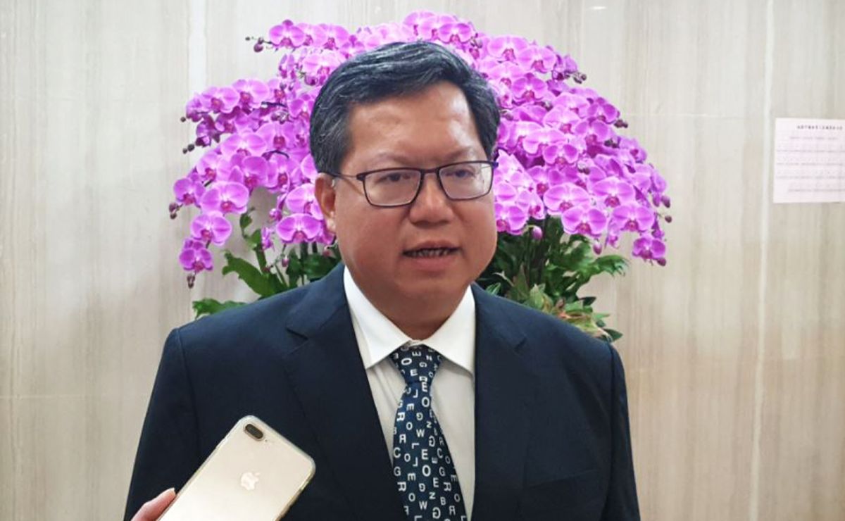 ▲鄭文燦認為，香港追求民主，挺香港應該是台灣的共識，對於台灣選民抉擇，每個選民心中都有一把尺來衡量。（圖／記者李春台攝, 2019.11.25）