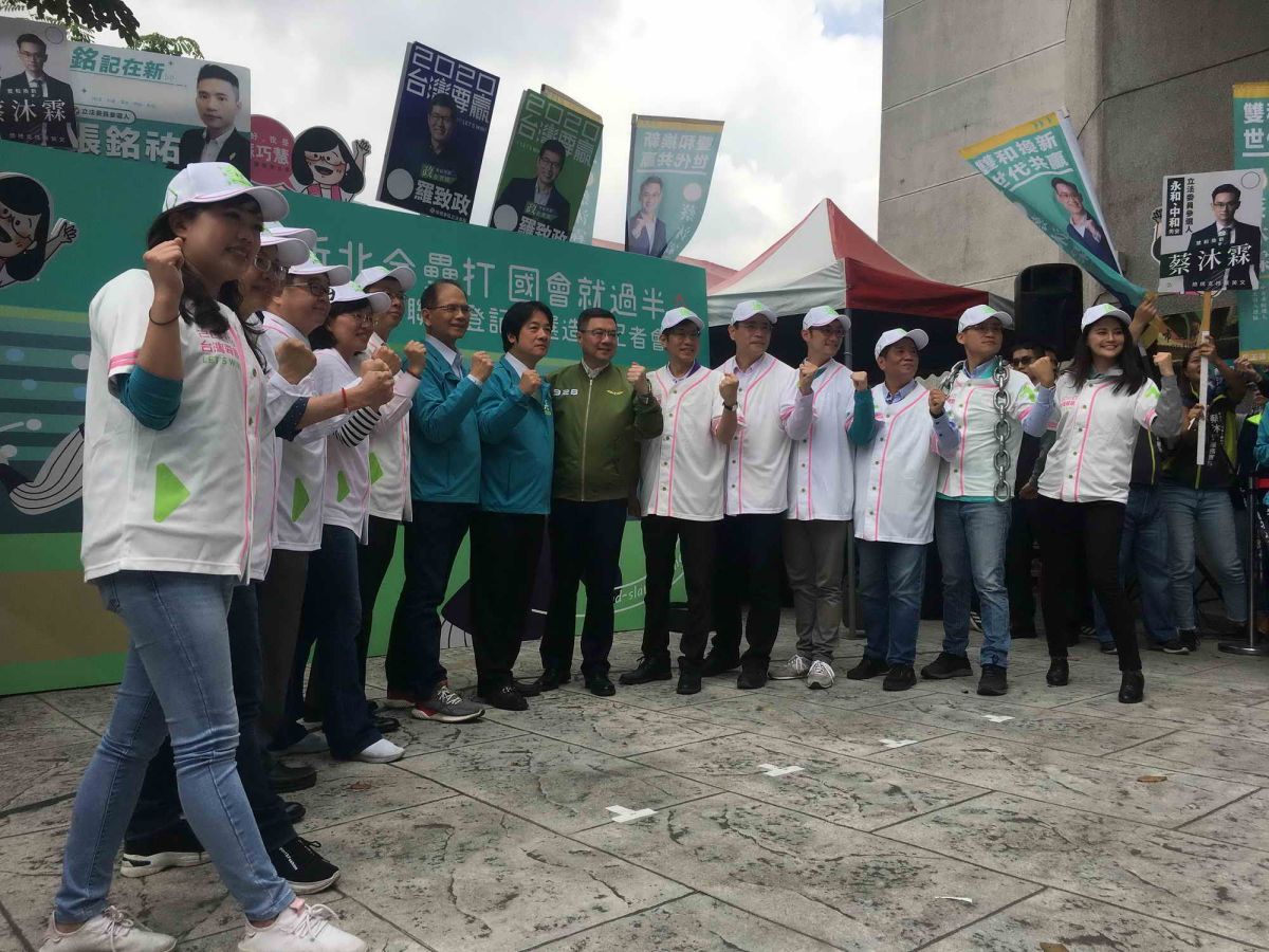 ▲民進黨想力拚「總統連任、國會過半」的話，新北市的12席立委尤為關鍵。（圖／記者陳志仁攝）