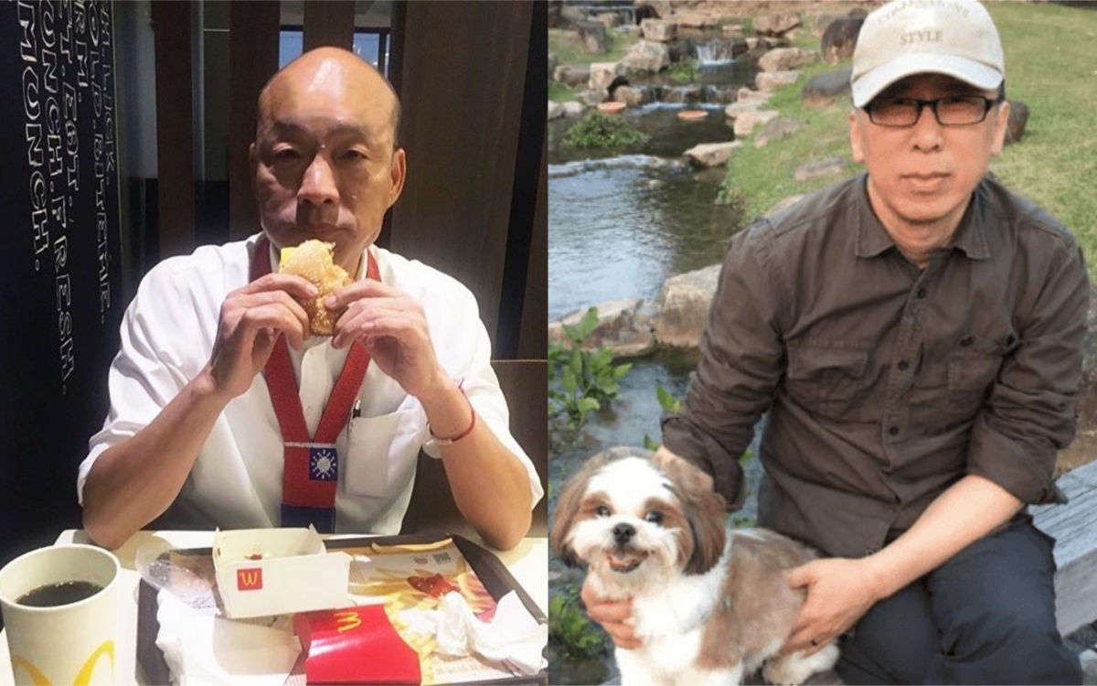 ▲苦苓（右圖）對韓國瑜發言的用語不敢恭維。（圖／IG、臉書）