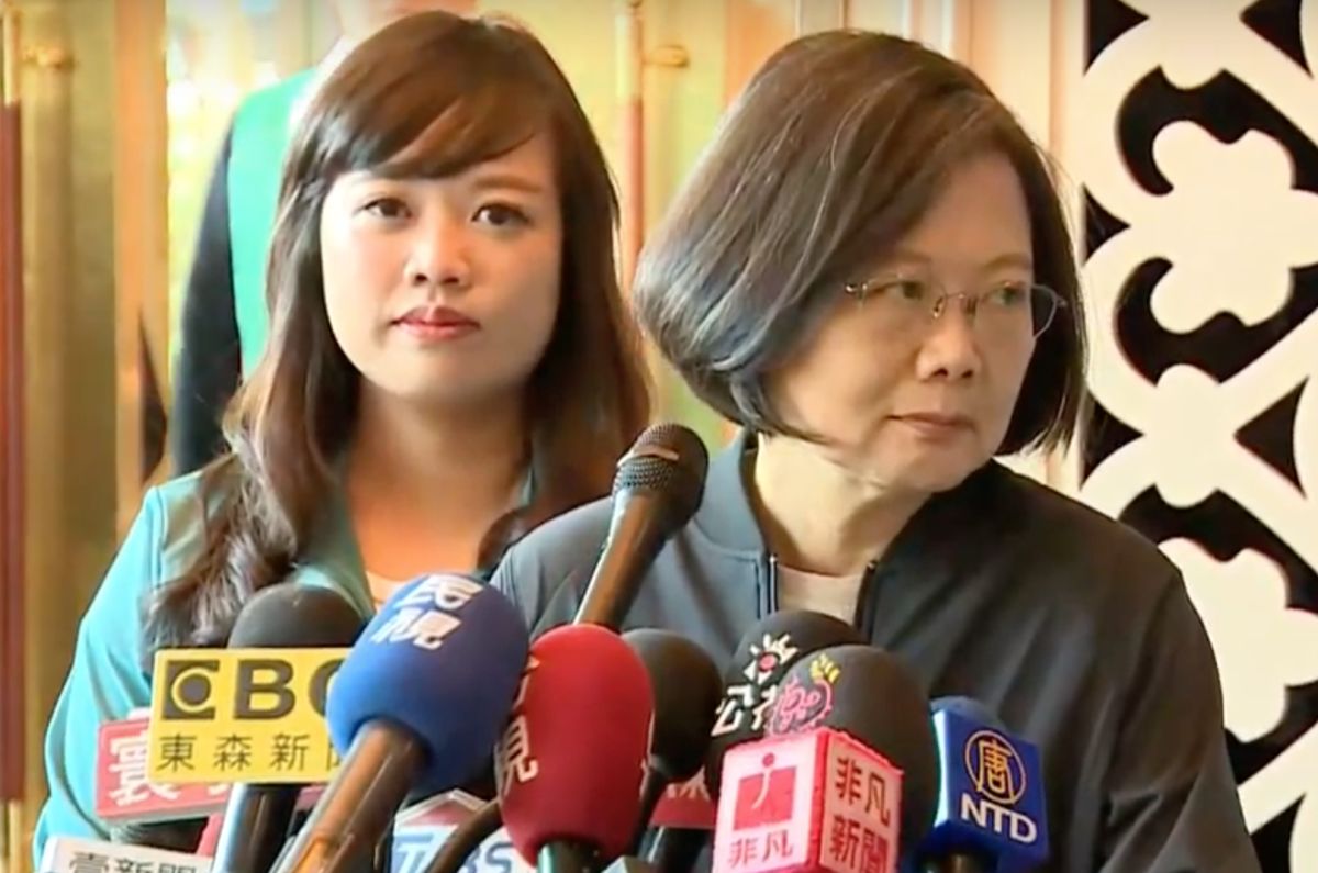 ▲蔡英文認為韓國瑜不該用「間諜裸奔」這種輕忽的態度來面對嚴肅的國安問題。（圖／記者劉育辰攝）