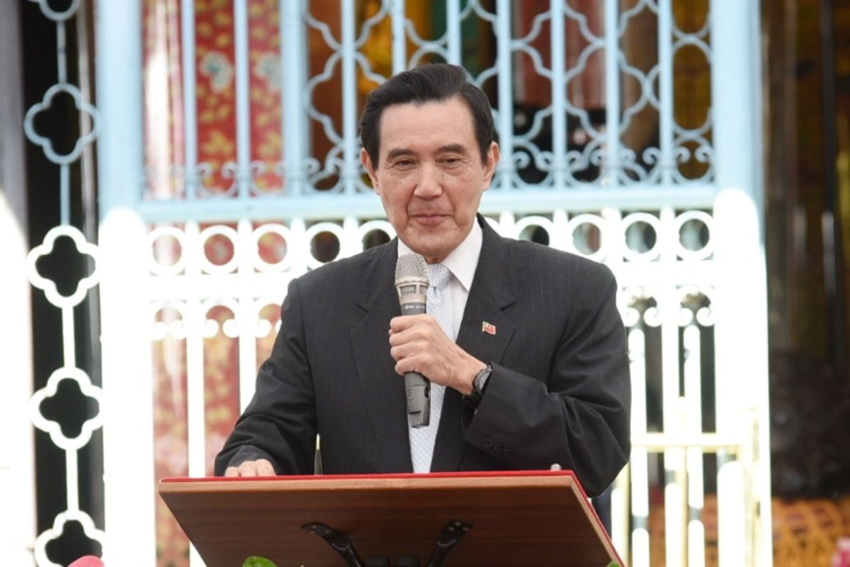 前總統馬英九。( 圖 / 記者陳明安攝 )