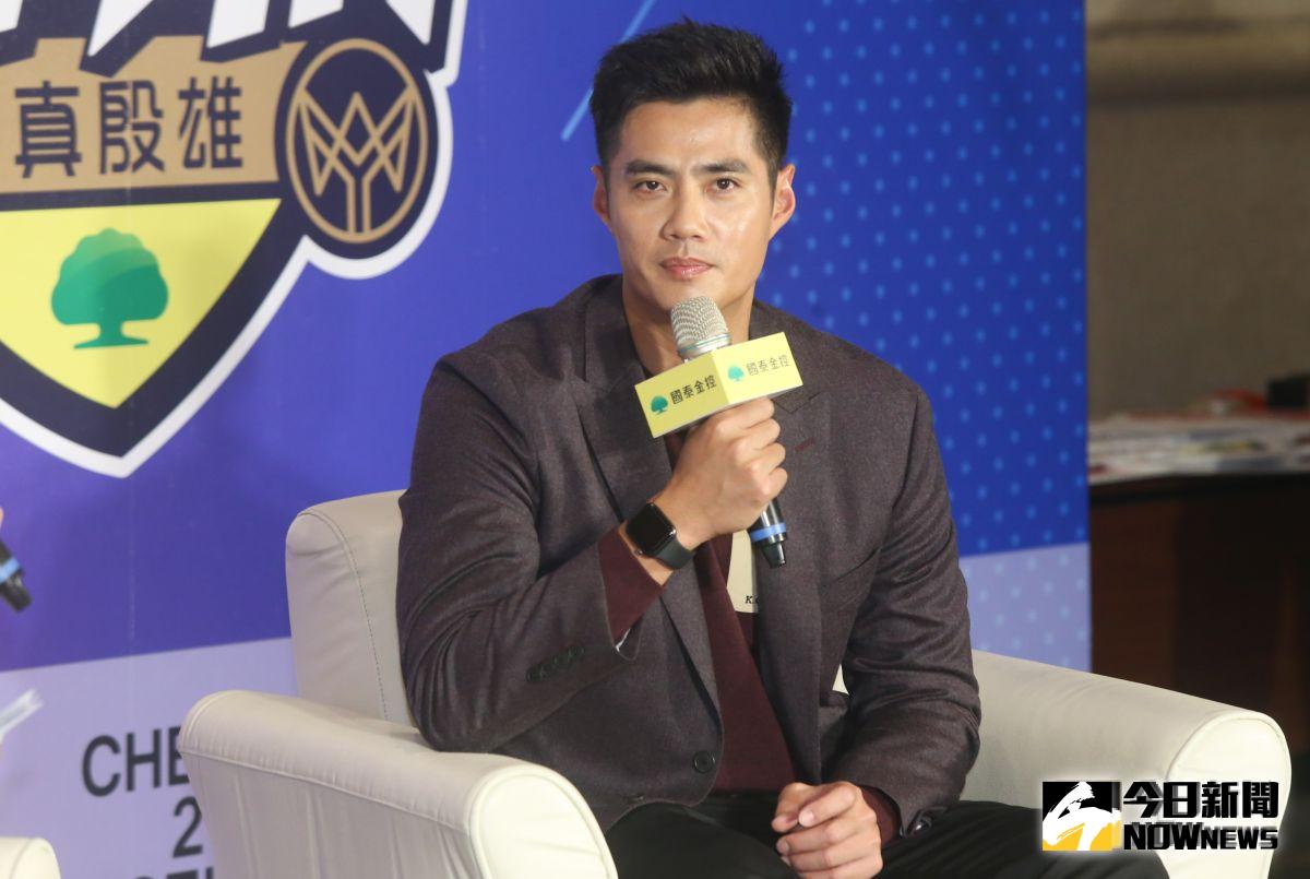 ▲陳偉殷加盟千葉羅德。（圖／記者葉政勳攝 , 2019.11.27）