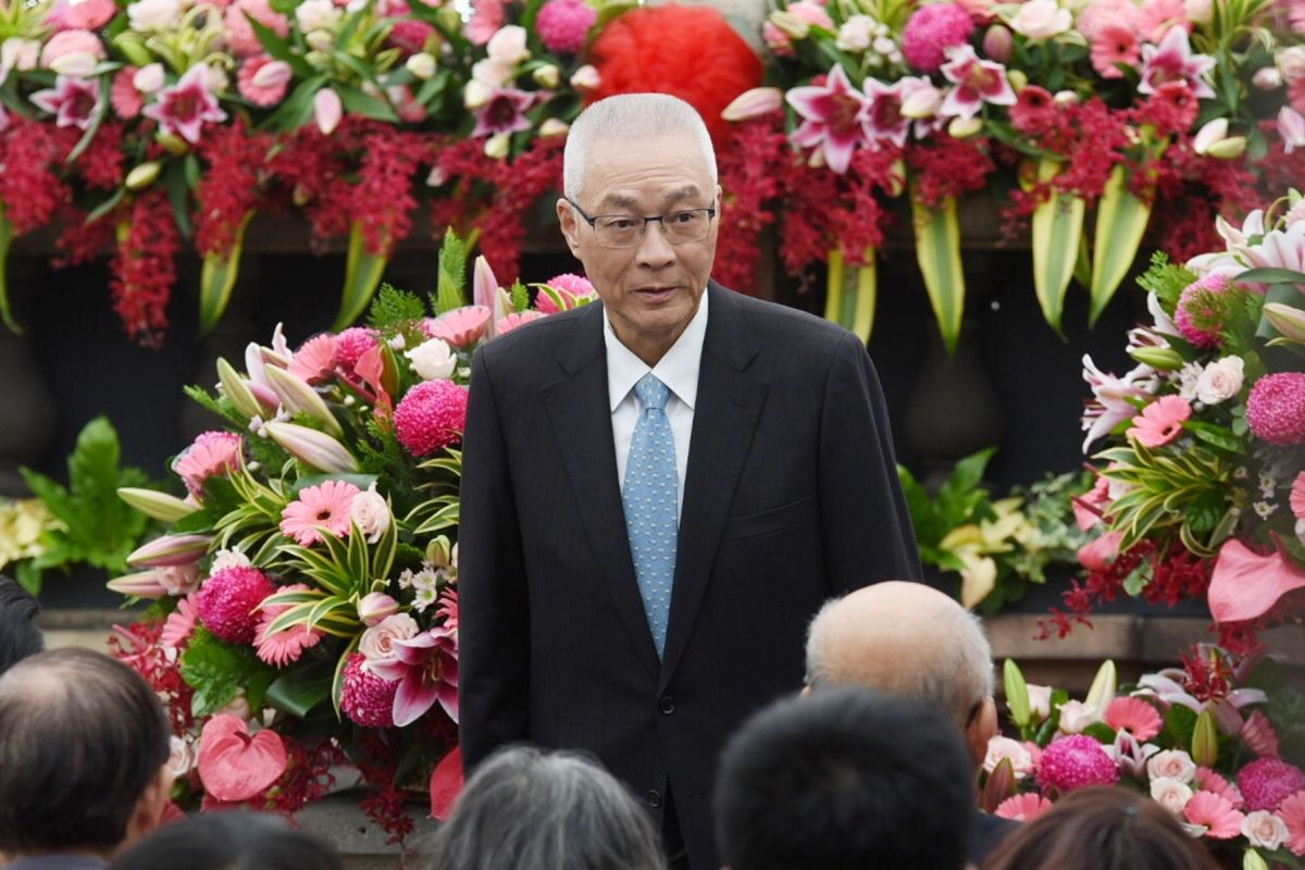 國民黨主席吳敦義。( 圖 / 記者陳明安攝 )