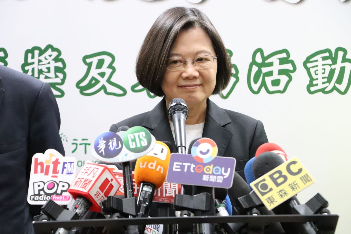 ▲蔡英文總統。（圖／記者劉育辰攝）