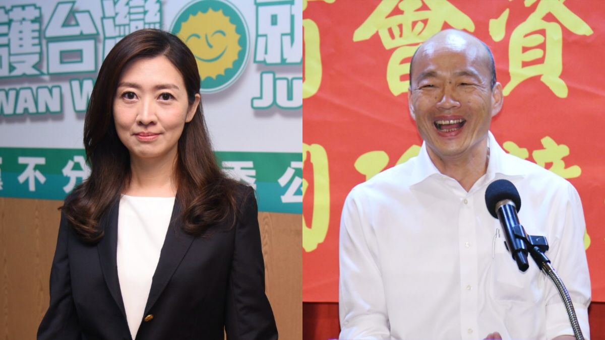 ▲精神科醫師鄧惠文、高雄市長韓國瑜。（圖／NOWnews資料照片）