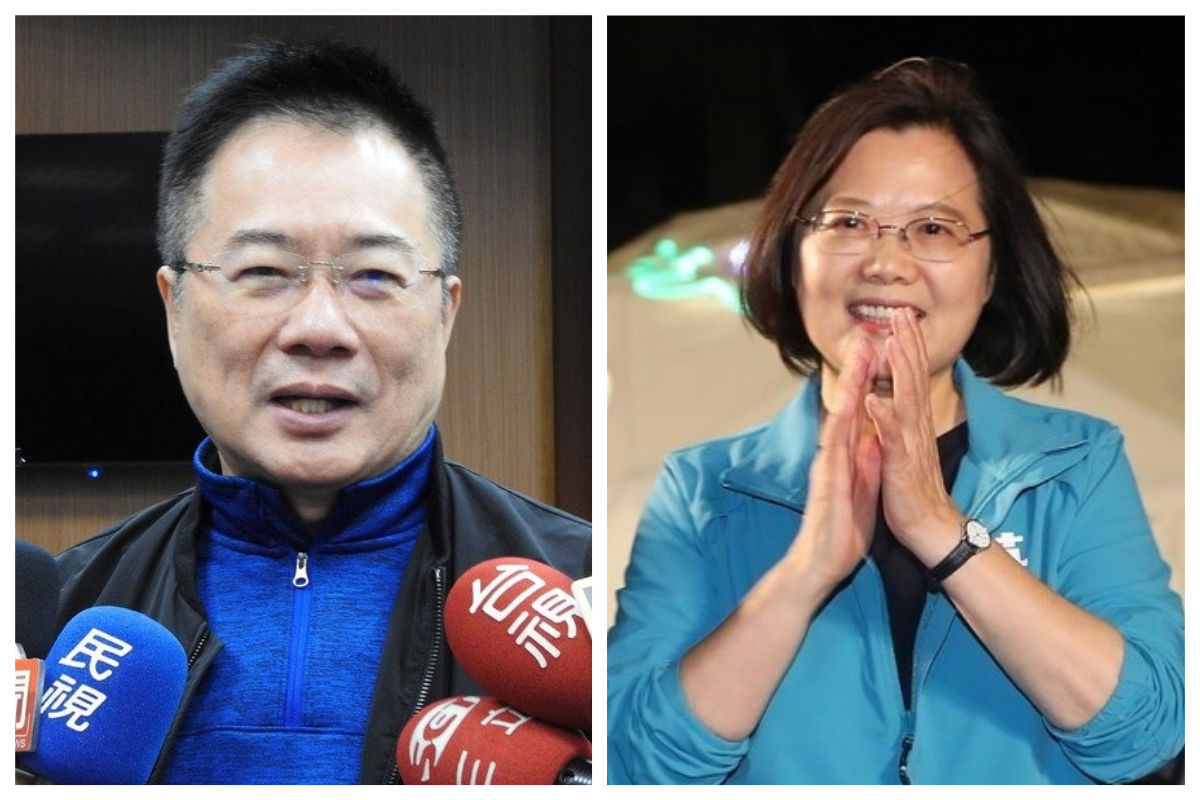 ▲「王立強共諜案」引發政壇風波，蔡正元指控蔡英文利用此案來「抹紅」國民黨總統參選人韓國瑜。（合成圖／中央社資料圖片）