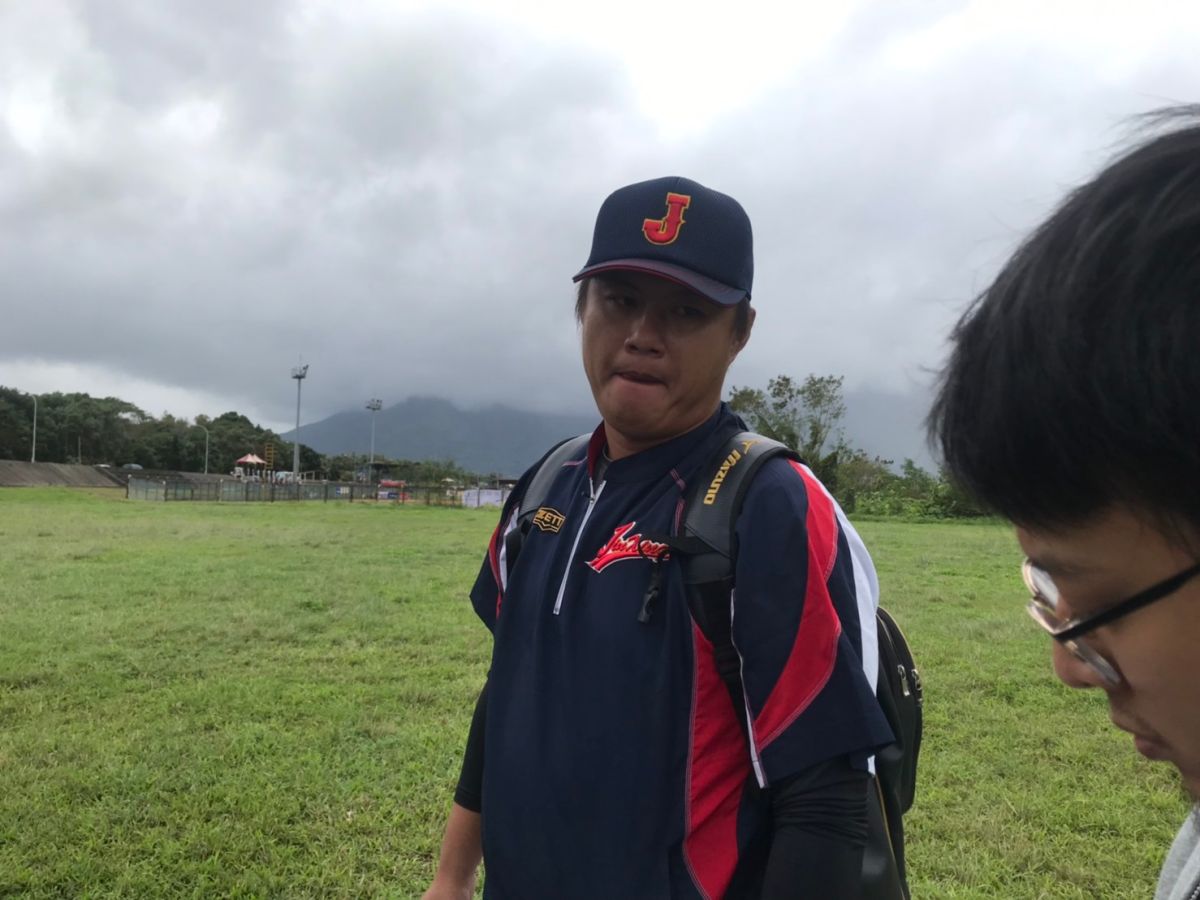 ▲錦興國小少棒隊教練，前中信兄弟羅國華。（圖／記者雷明正攝影）