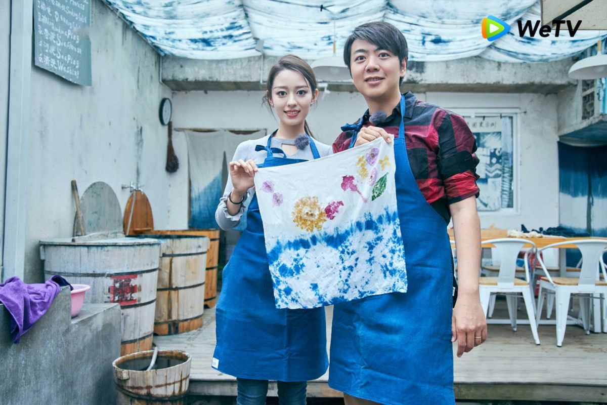 ▲ 朗朗（右）與老婆吉娜感情甜蜜。（圖／WeTV）