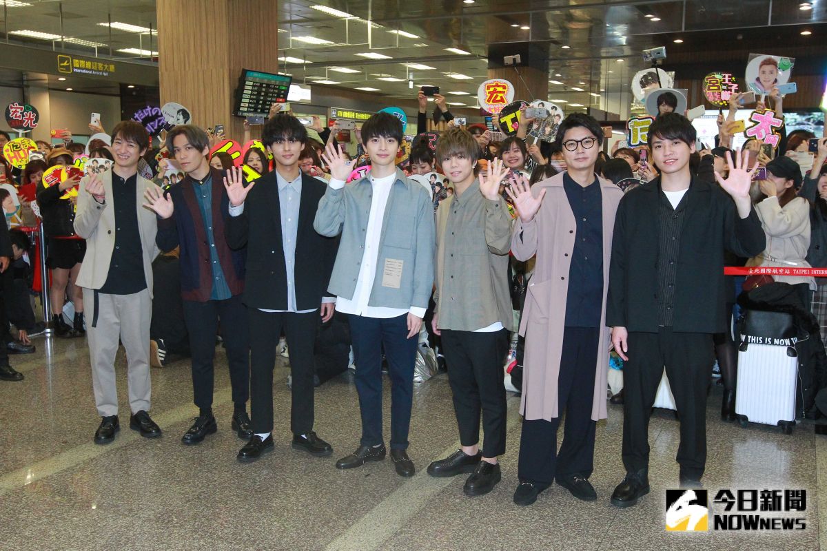 ▲傑尼斯男子偶像團體Kis-My-Ft2受邀參加「ASIA FASHION AWARD 2019 in TAIPEI」來台。（圖／記者葉政勳攝 , 2019.11.29）